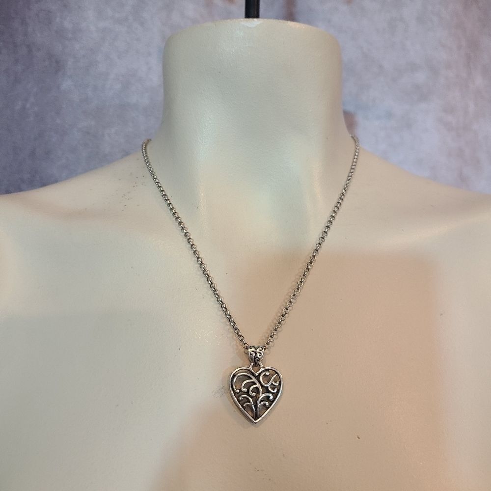 Halle Joy Grace Heart Necklace